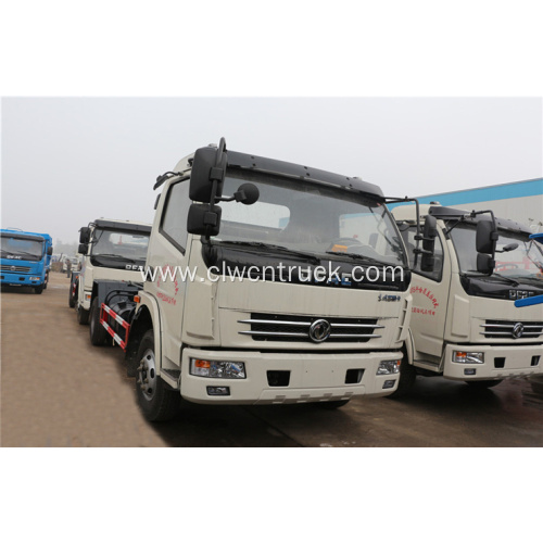 Guranteed 100% Dongfeng 6-8cbm hook garbage trucks